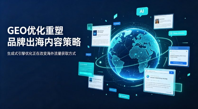 百色AI 时代 GEO 兴起，品牌出海内容策略迎来重大调整